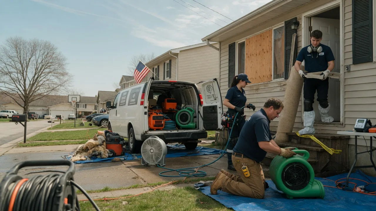 Water Damage Restoration in Scotts, MI near me